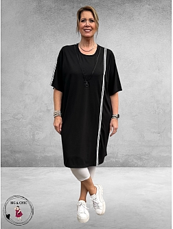 Studio Jurk Fenja Sportief Zwart-Wit